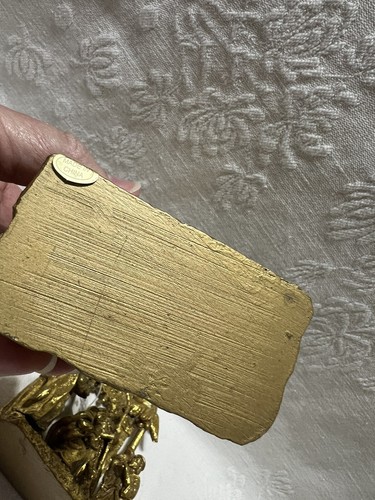 Dillards Borten-Gold bemalt Harz/Paste Krippe Weihnachtsschmuck Set Neu im Karton - Bild 7 von 14