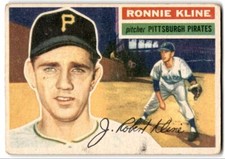 1956 Topps Ronnie Kline Pittsburgh Pirates #94