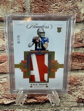RARE 2021 KYLE TRASK Rookie Patch GOLD 1/10 Panini Flawless. Florida Gators