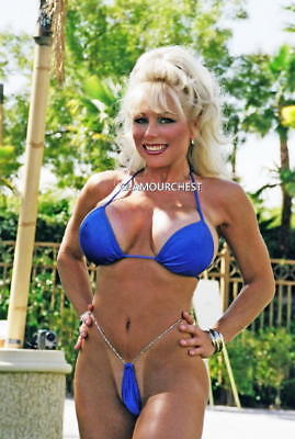 SUMMER LEIGH 8x12 original PHOTO A70 BUSTY BABE