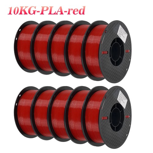 3D Printer Filament 10 Rolls 1KG 1.75MM Odorless Eco-Friendly Good Toughness - 第 9/29 張圖片