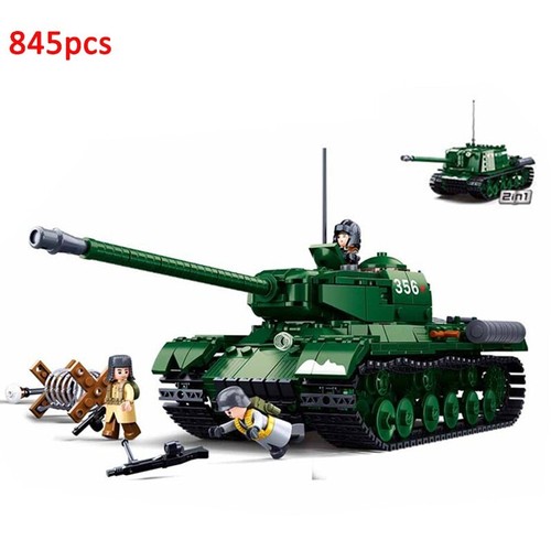 Military Ww2 Cannon Assault Armored Vehicle Battle Tank Car Truck Building Block - Picture 3 of 70
