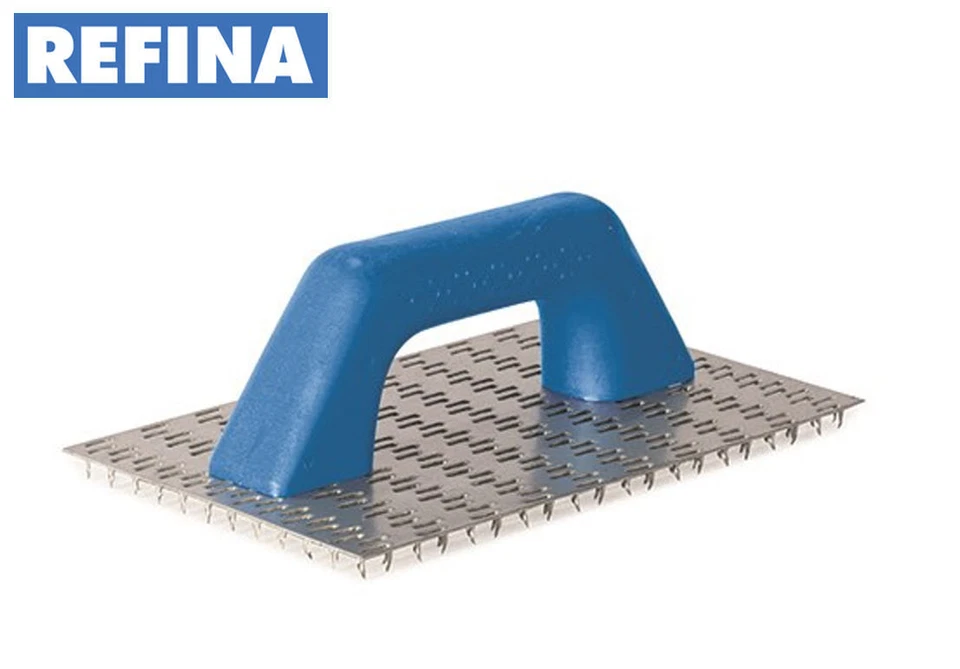 REFINA 10" 250mm Spiked Float Render Trowel Scraper Rend Scratcher Choose Size