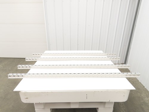 Muratec Skate Wheel Conveyor Pallet Flow Rail 60x1600mm Track 63" Lot of 4 - Picture 13 of 13