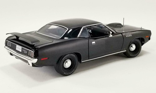 ACME SCALA 1:18 1971 PLYMOUTH HEMI CUDA NERO A1806124 - Foto 3 di 5
