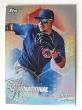 JAVIER BAEZ 2018 Topps Chrome Update An International Affair #IA-JB Chicago Cubs