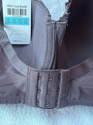 DELIMIRA Damen Bügel Übergröße Gr. 38D Nagelneu - Bild 4 von 4