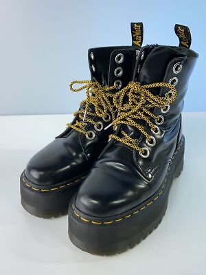 Dr.Martens lace up boots JADON MAX 8 hole UK5 Black leather Dr.Martens lace up boots JADON MAX 8 hole UK5 Black leather