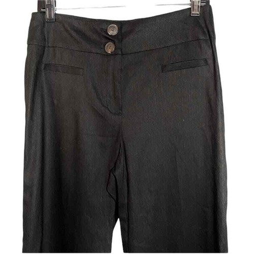 Alfani Culotte Black High Waist Pants Petite size 6 NEW - Picture 7 of 8