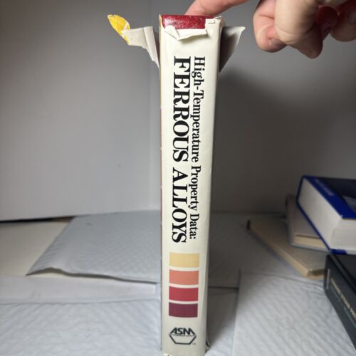 High-Temp Property Data: Ferrous Alloys ASM 1984 M.F. Rothman Engineering - Foto 11 di 12