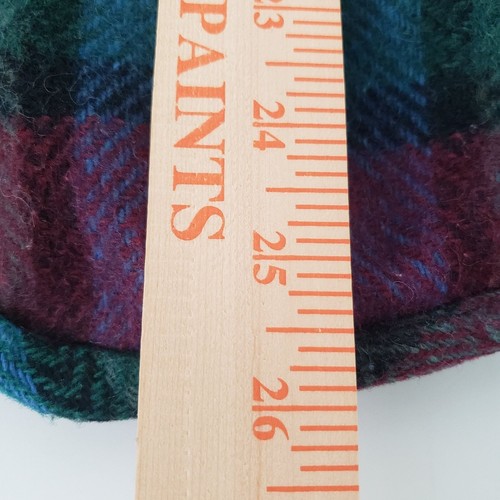 Vintage Plaid Vest Womens Size Medium Wool Blend Fleece Lined V Neck Pockets - Bild 12 von 12