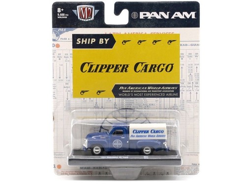 STUDEBAKER 2R Camion - PAN AM - 1954 - blu - M2 1:64 - Foto 2 di 6