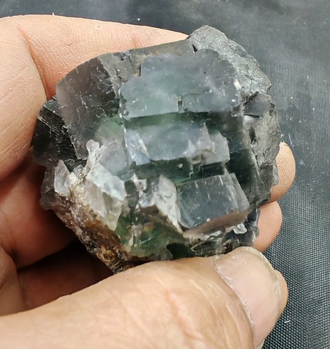 Muestra mineral cristal fluorita cubo verde 99 g nuevo encontrado/China 1 - Imagen 12 de 20