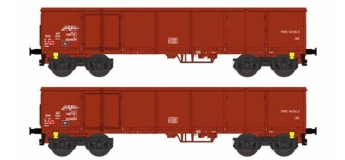 B-Models 47.166 Güterwagenset Eaos-x | Set A | B-Lineas Ep.V-VI Spur H0 NEU/OVP - Bild 2 von 2