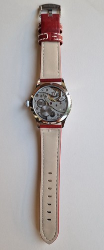 Reloj Bolsillo "RED BARON" - MOLNIJA 3602/Molnija Conversión de SSSRs Años 70 - Imagen 15 de 24