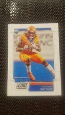 Alexander Mattison 2019 Panini Score Minnesota Vikings Rookie Card #423