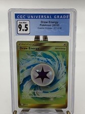 CGC 9.5 Gem Mint Draw Energy 271/236 - Cosmic Eclipse - Pokemon Gold Secret Rare