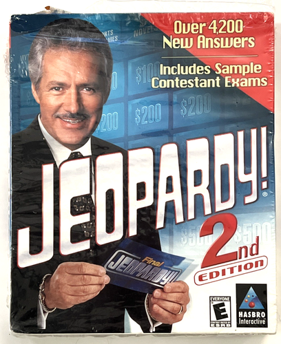 PC Jeopardy ! 2 édition complète - disque, manuel et plateau de jeu inclus
