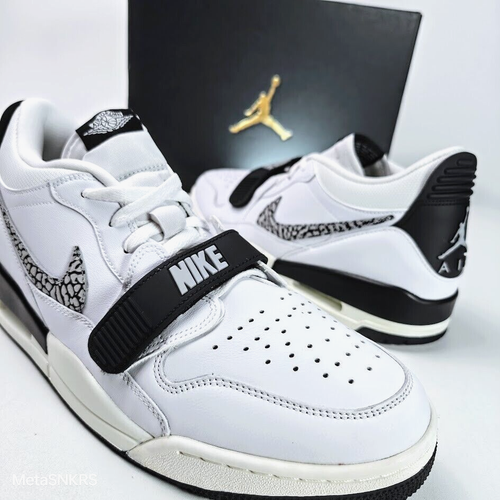 Air Jordan US 12.5 Men White/Grey/Black Nike Retro Legacy 312 Low CD7069 110 New - Picture 1 of 21