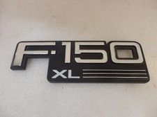 1992-1996 Ford F-150 XL Truck Front Side Fender Emblem Badge Logo OEM Blue