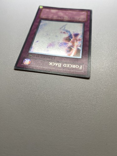 Yugioh Forced Back Ultimate Rare 1st Edition EOJ-EN060 MP - Picture 7 of 22