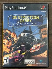 Destruction Derby Arenas PlayStation 2 - 2003 - Game disc, game booklet, & case