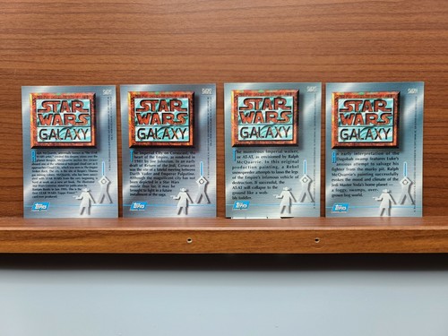 Topps Finest Star Wars Galaxy Holographic 1994 Promo SWGM 1-4 003 - Bild 4 von 4