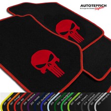 Fußmatten PUNISHER für Audi A8 S8 D2 4D 1994-2002 nicht Lang