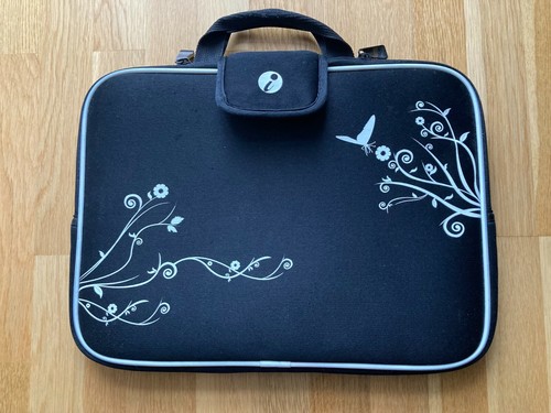 13 Zoll Tasche Hülle Laptop Sleeve Case Laptophülle with handle, padded, black - Bild 1 von 4
