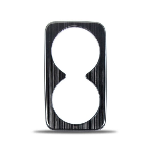 Fit For 2016-2020 Cadillac XT5 Black Titanium Rear Water Cup Panel Cover Trim - Picture 5 of 14