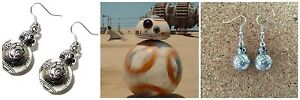 Star-Wars-BB-8-Droid-Charm-Dangle-Earrings-W-Gift-Box-US-Seller