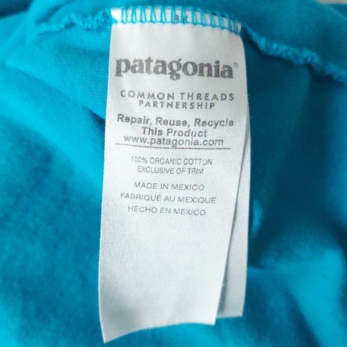 Patagonia Men's Blue Classic Fit Long Sleeve T-shirt Sz L - Imagen 4 de 15