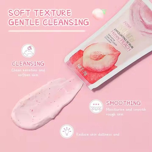 Peach Scrub Body Cream Repair The Skin Moisturize and Hydrate' - Picture 4 of 14