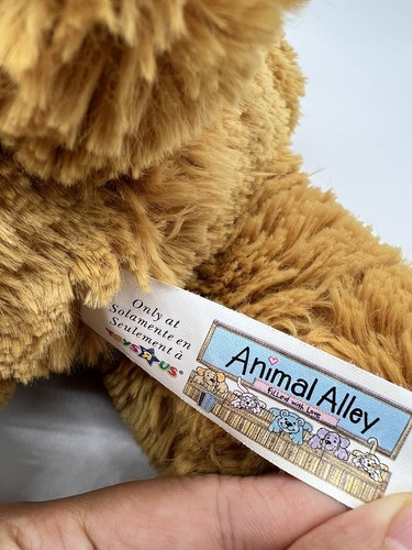ANIMAL ALLEY TOYS R US BROWN TEDDY BEAR STUFFED ANIMAL PLUSH TOY SOFT LOVEY 13” - Picture 5 of 7