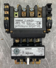 SIEMENS 14DSD32AA NON-REVERSING STARTER 3PH SZ1 27 A 48ASE3M20 110-120V COIL