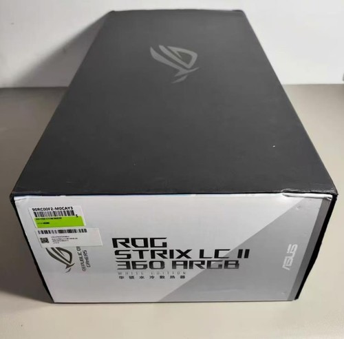 Refroidisseur CPU liquide AIO tout-en-un ASUS ROG Strix LC II 360 ARGB édition blanche neuf - Photo 3/5