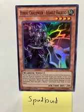 Heroic Challenger - Assault Halberd Super Rare WSUP-EN016 (Mod Play 1st Ed)