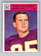 1966 Philadelphia Paul Flatley #109 - Minnesota Vikings