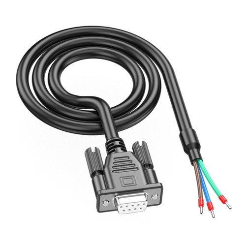 Cable adaptador macho hembra DB9pin RS232 para transferencia de datos de control de equipos PLC - Imagen 26 de 40