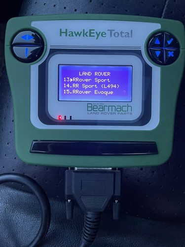 Land Rover Range Rover Hawkeye Total Diagnostic Code Reader Tool Bearmach 7 - Picture 7 of 10