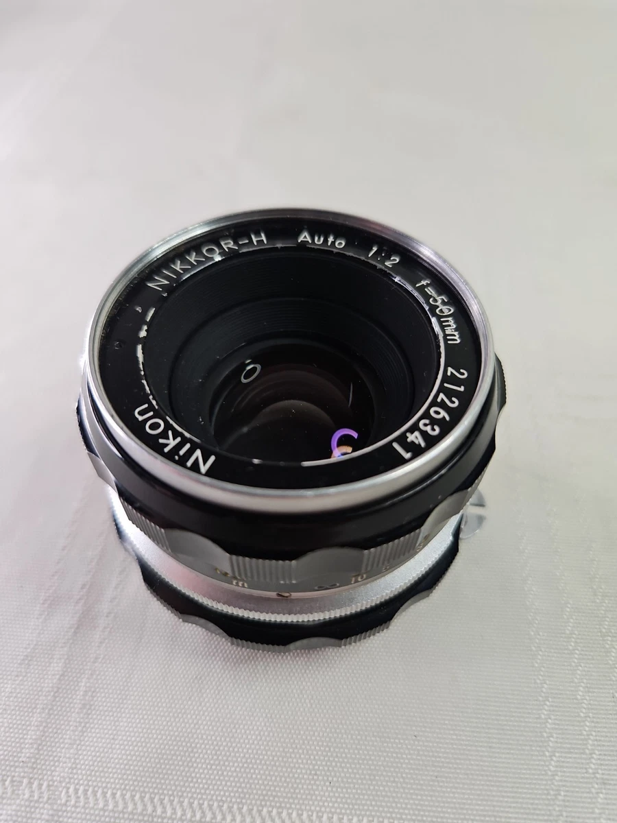 Nikon f/2 Camera Lenses 50mm Focal for sale - eBay