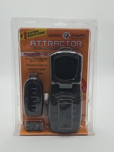 NEW Johnny Stewart Predator Two Attractor Electronic Predator Call 50 Yards 90dB - Picture 1 of 2