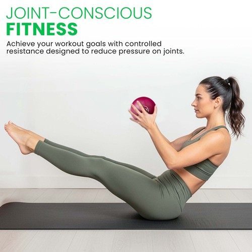 Soft Weighted Balls for Exercise - Workout Balls for Yoga, Pilates and Fitness - Picture 6 of 16