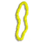 Beistle 66355Y501.5 in. x 36 in. Soft-Twist Poly Leiswith Labeled Box - Yellow