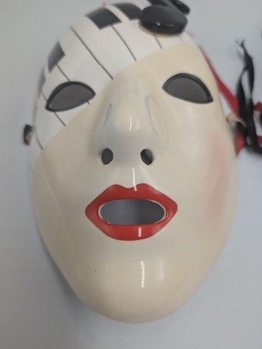 Maschera Vintage Vandor Pelzman Designs Ceramica Decorazione Parete Pianoforte Chiave Faccia - Foto 2 di 22
