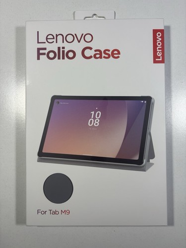 Genuine Official Lenovo Tab M9 Folio Case Tablet 360 Cover with Stand Grey - Picture 7 of 8