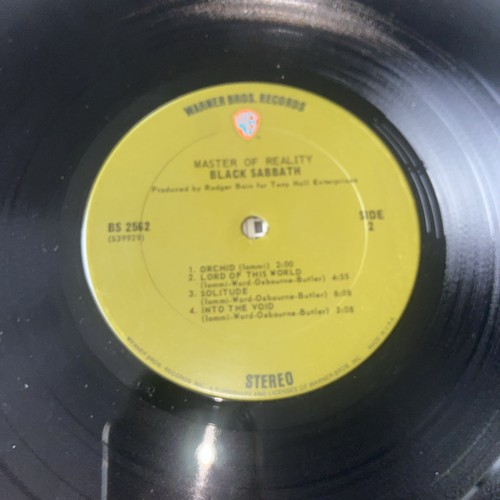 Black Sabbath Master Of Reality - Warner Bros. Records 1971 Vinyl LP BS 2562 - Bild 7 von 9