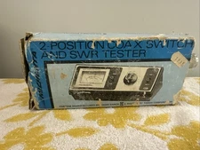 Micronta RadioShack CAT NO 21-521A Watt / SWR Meter, 2 pos,  coax switch....USED