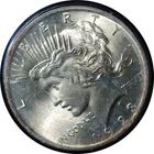 1923 Peace Dollar MS64 PCGS Rattler