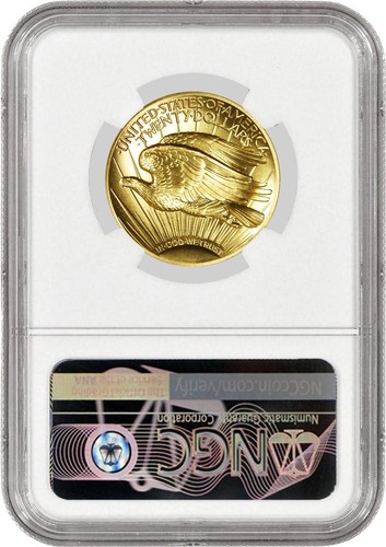 2009 $20 Ultra High Relief St Gaudens Double Eagle 1 oz .9999 Fine Gold NGC MS70 - Picture 2 of 4